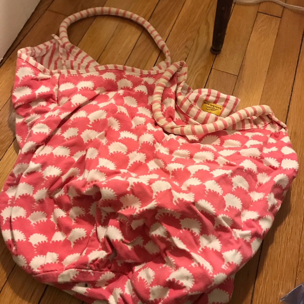 Roberta roller rabbit large beach bag